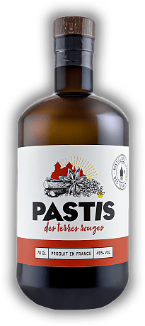 Pastis des Terres Rouges Pastis des Terres Rouges  0,7	 Liter - Vol 45%