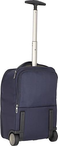 Piquadro Brief 2 Rollen Rucksacktrolley 40 cm Laptopfach