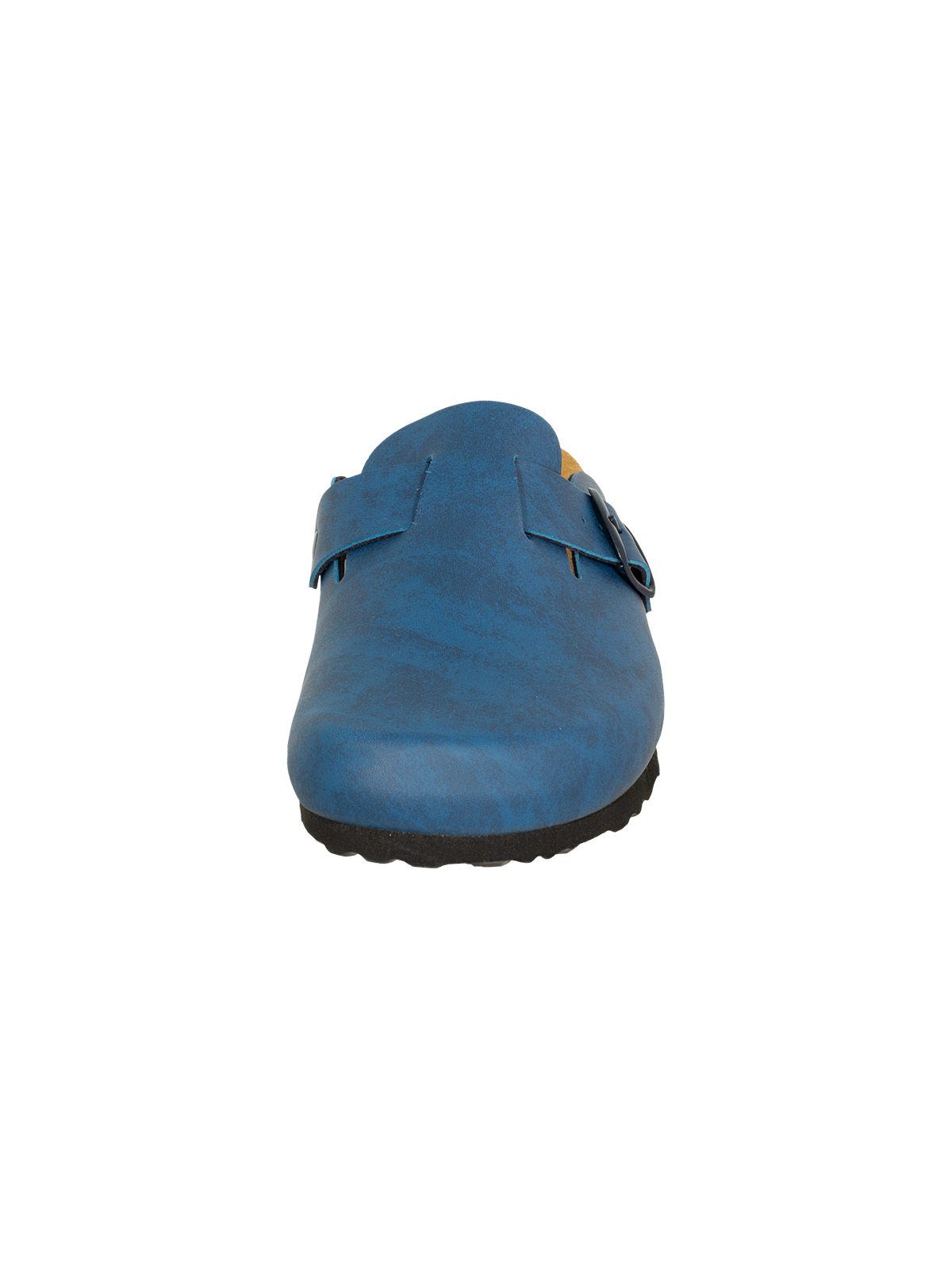 SALIHA Bioline Clog blau Pantolette
