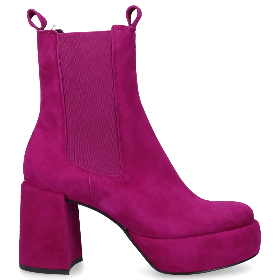 305 SOBE - Chelsea Boots HOOTER Veloursleder - lila