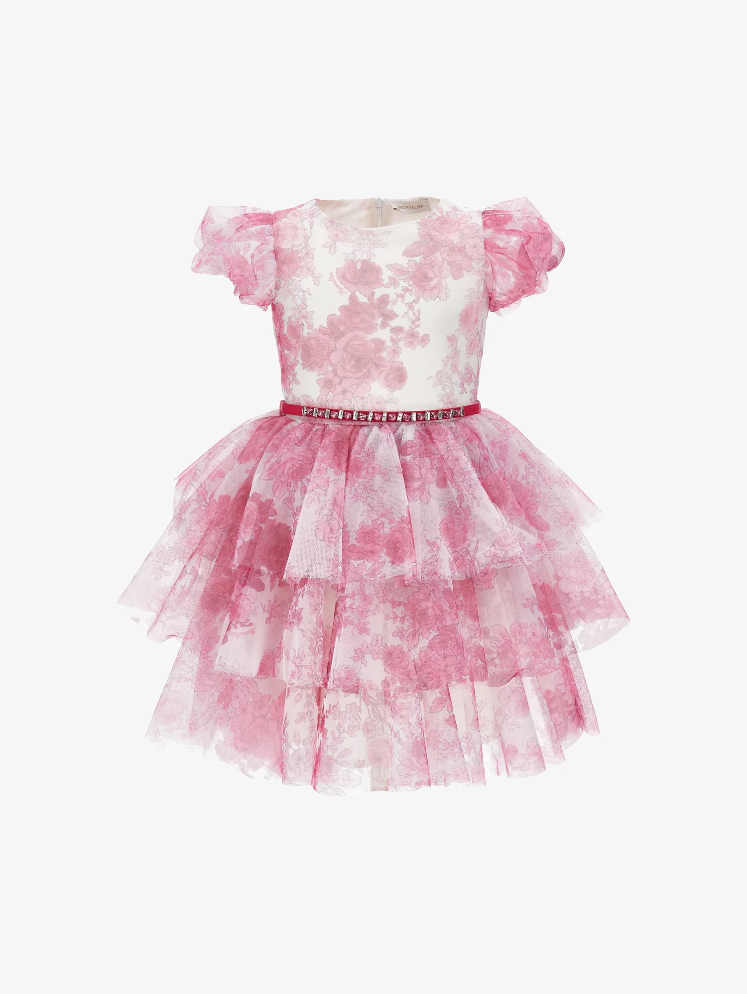 Monnalisa ST RAMAGE VESTIDO DE FIESTA MONOCROMÁTICO - Vestido elegante