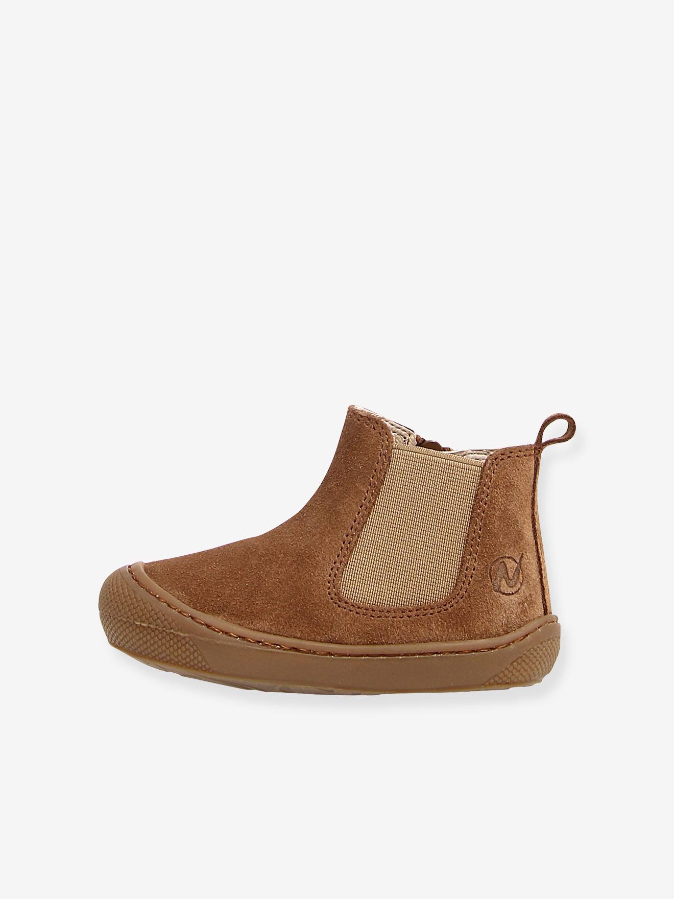 Chelsea boots bébé Sally NATURINO® 1ers pas marron