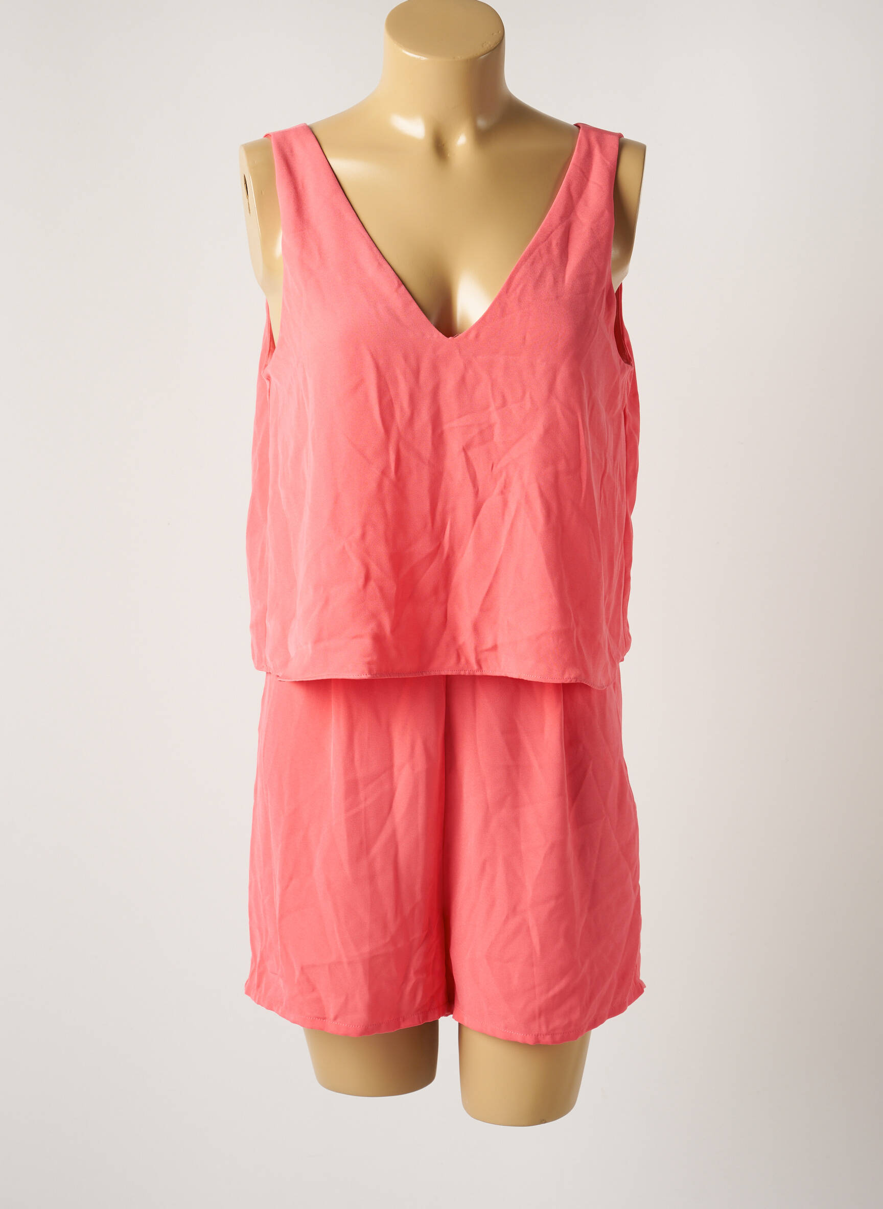 Only Combi Shorts Femme couleur rose