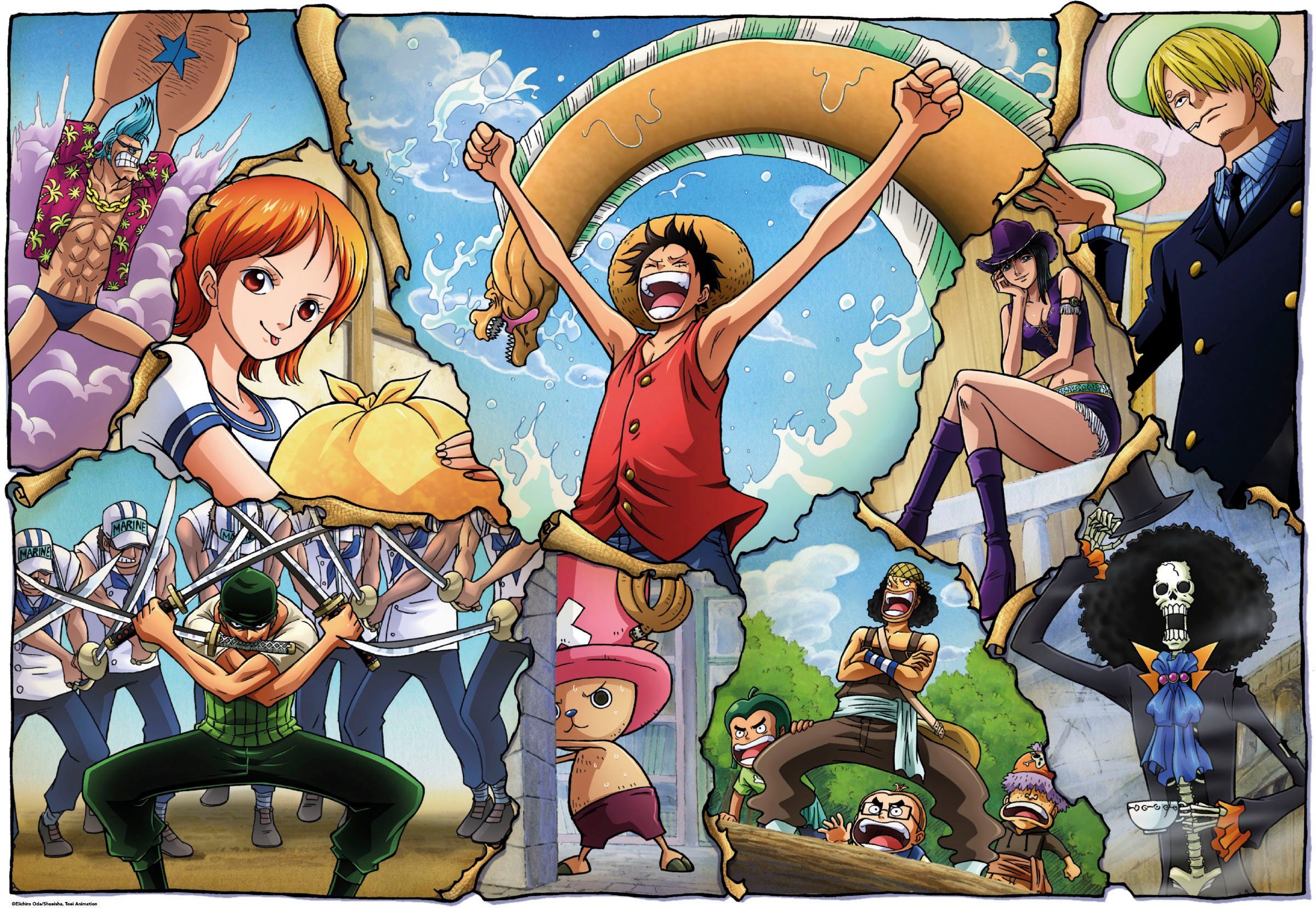 Clementoni® Puzzle Premium Animé-Collection, One Piece, 500 Puzzleteile, Made in Europe; FSC® - schützt Wald - weltweit
