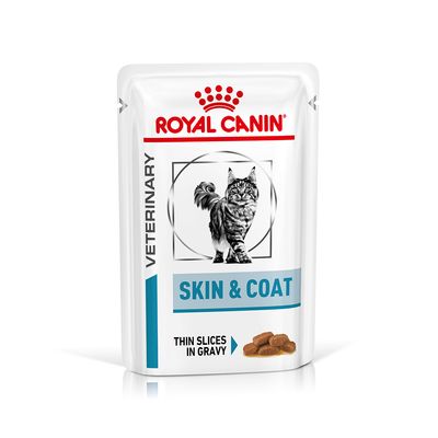 Royal Canin Veterinary Feline Skin & Coat in Soße