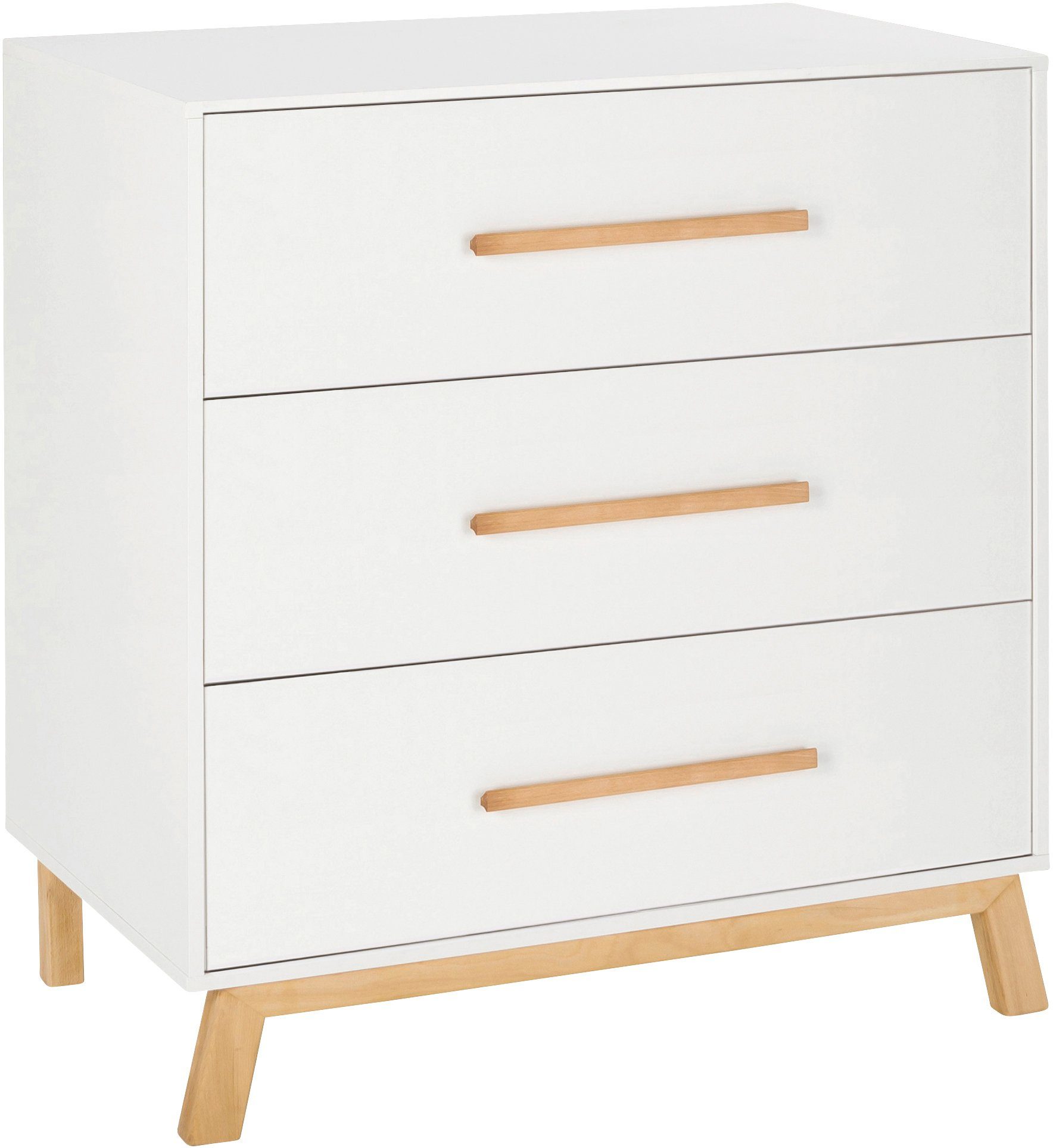 Schardt Babyzimmer-Komplettset Sienna, (Set, 3-St., Hausbett, Schrank, Wickelkommode), Made in Germany; mit Hausbett, Schrank und Wickelkommode