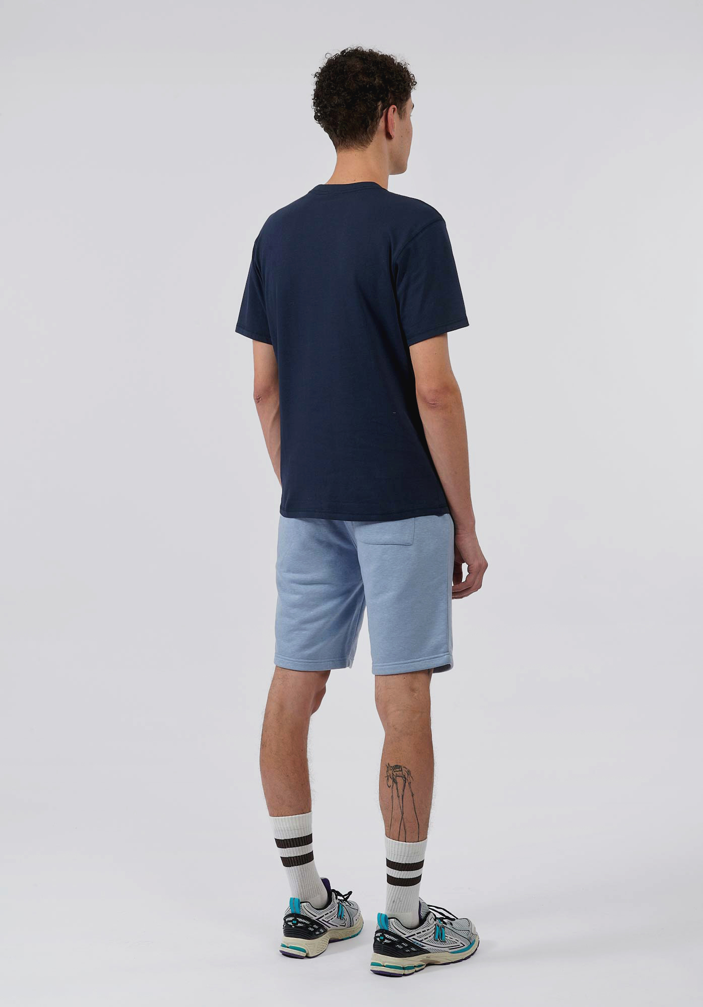 BILO   Short jogging bleu homme