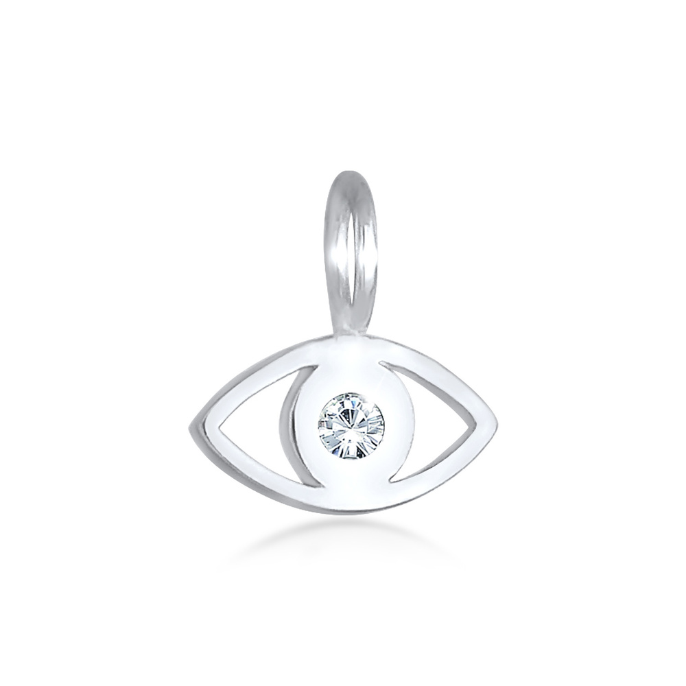 Elli Elli Pendentif Tendance au symbole du mauvais œil chez les femmes : minime avec d Pendentif