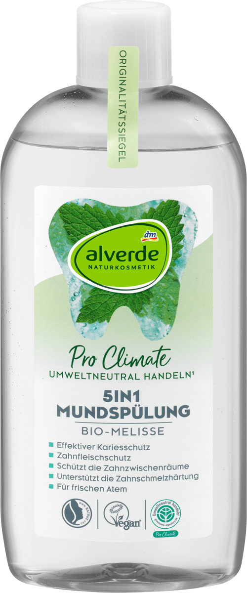 Mundspülung 5in1 Bio-Melisse, 500 ml