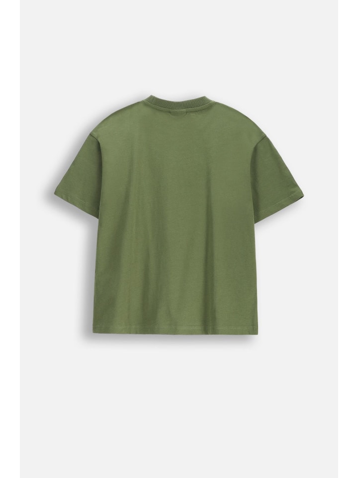 Coccodrillo T-Shirt mit kurzen Ärmeln in khaki günstig kaufen
