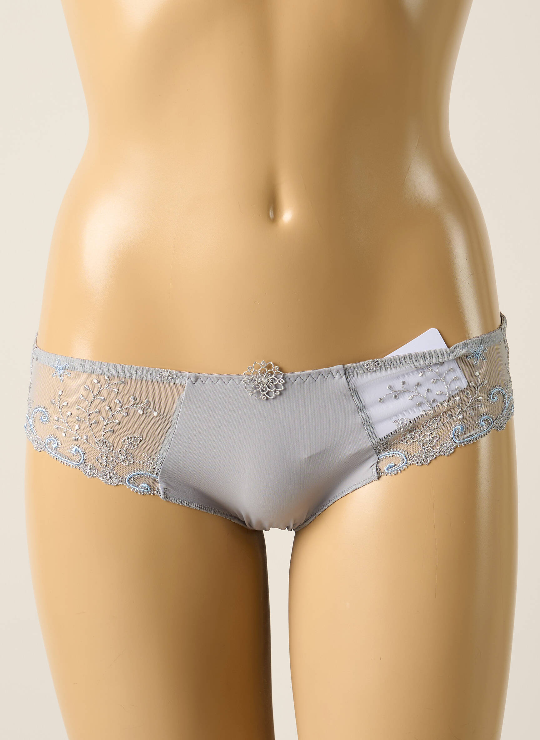 Simone Perele Culottes Femme couleur gris