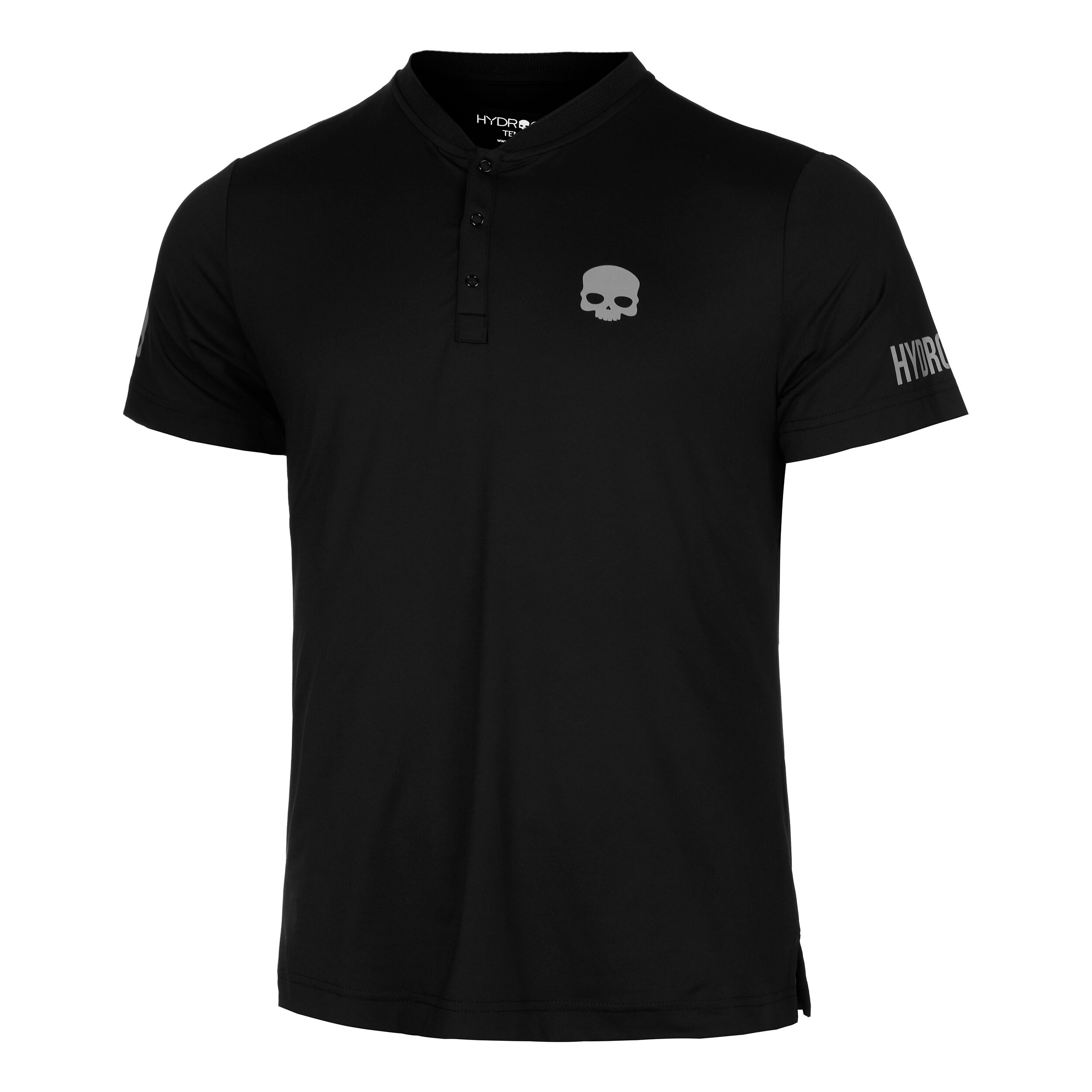 Tech Serafino T-Shirt Herren - Schwarz