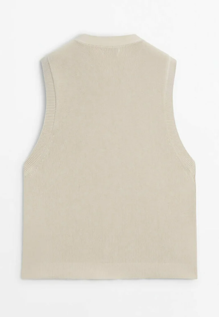 Massimo Dutti CON BOTONES - Sin mangas