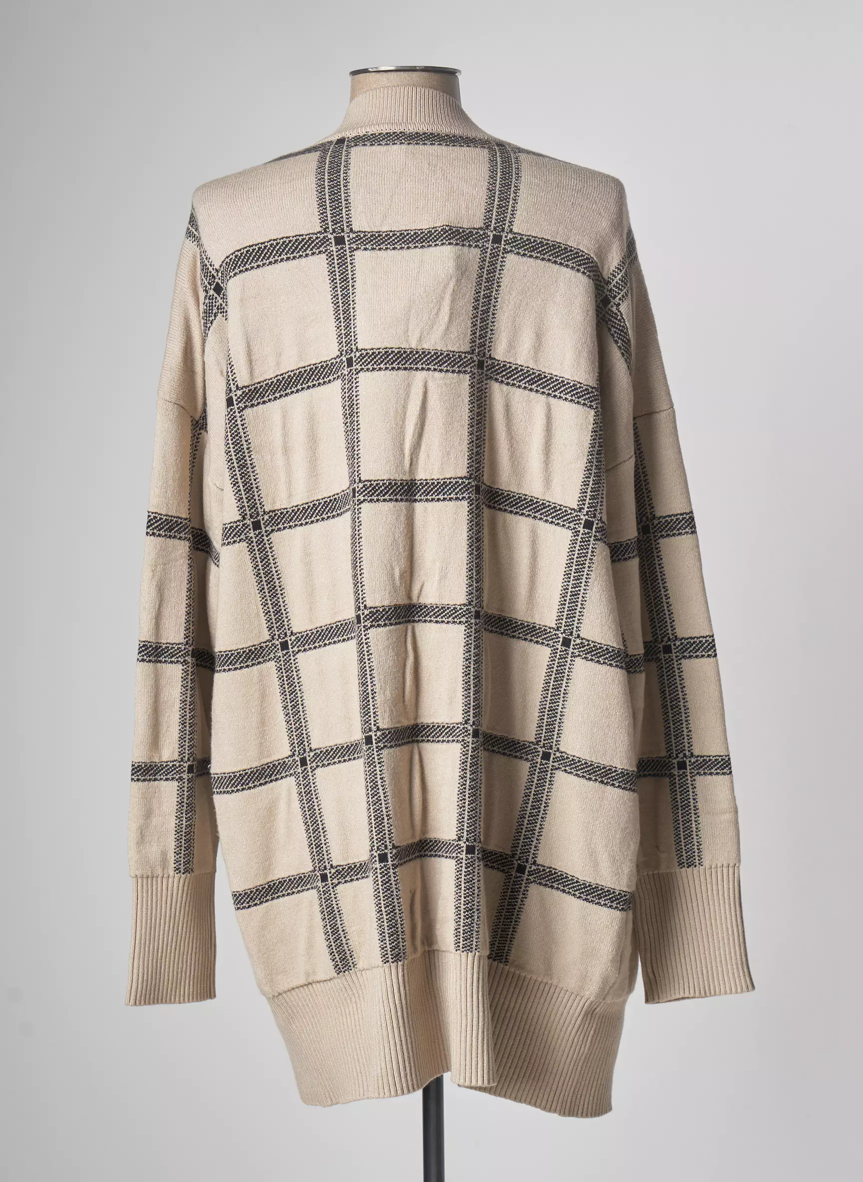 K Design Cardigans Femme couleur beige