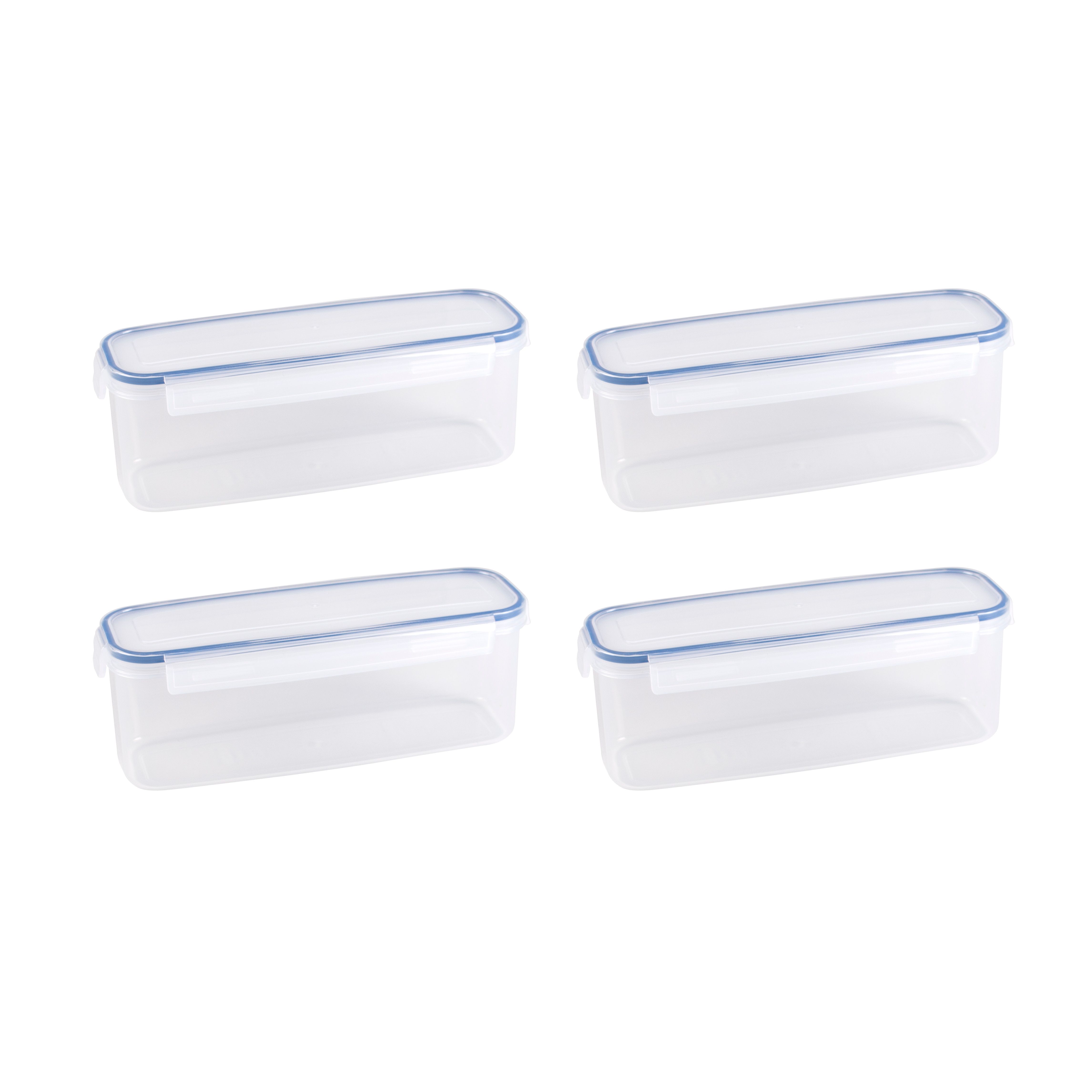 Sunware Basic 2,3 Liter 4er-Set Frischhalteboxen