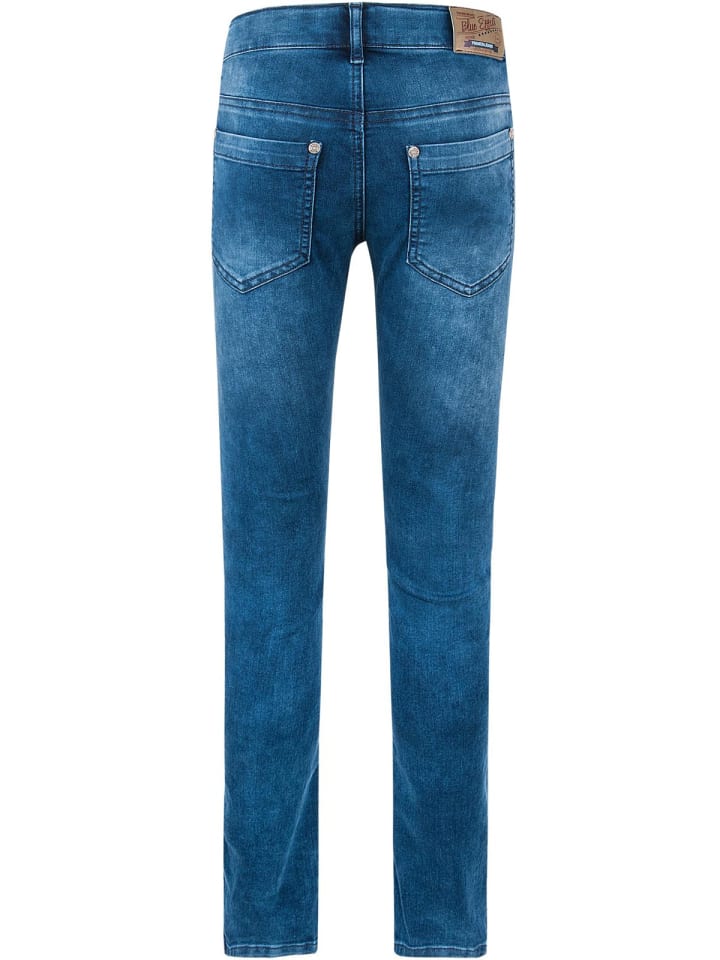 Blue Effect Jeans Hose Skinny slim fit in blue denim günstig kaufen