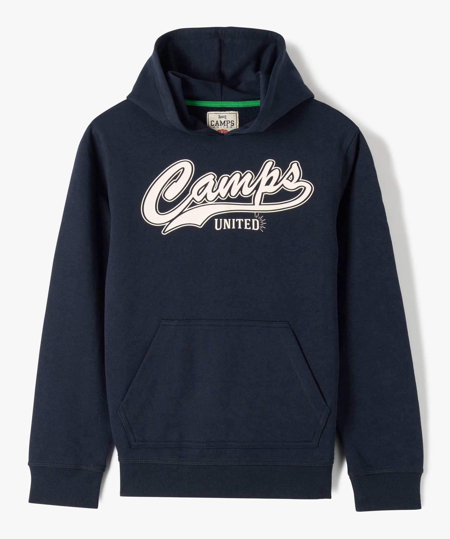 Sweat Garçon à capuche avec inscription poitrine - Camps U... marine | GEMO