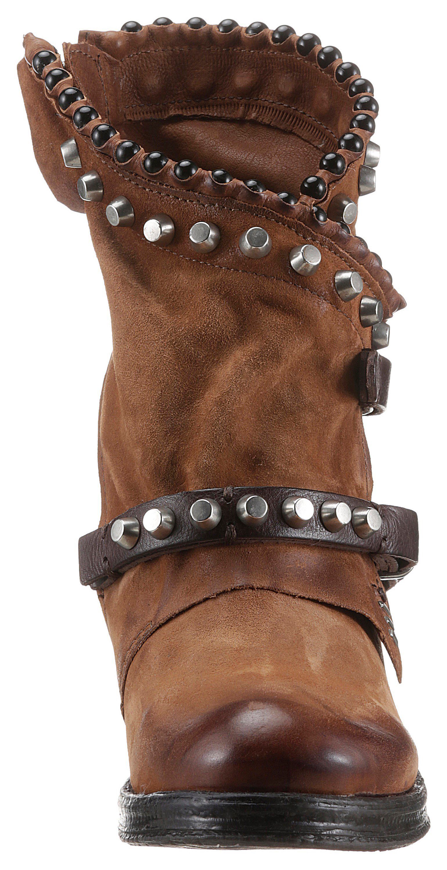 A.S.98 VERTI Bikerboots im angesagten Used Look