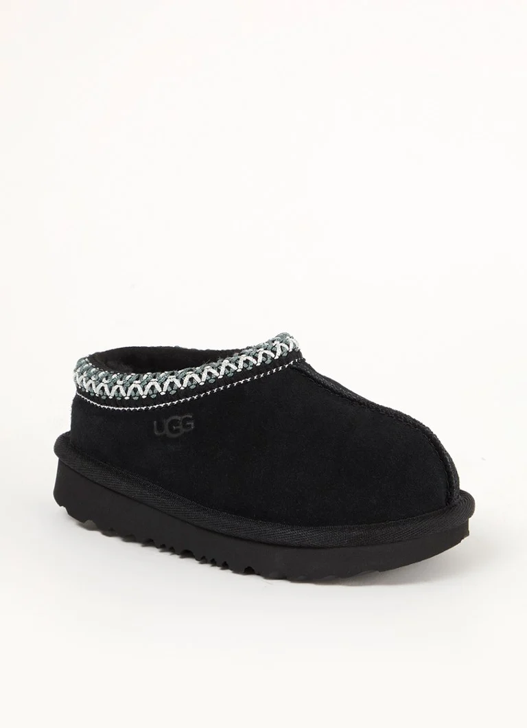 UGG Tasman suede slip-on with sheep wool