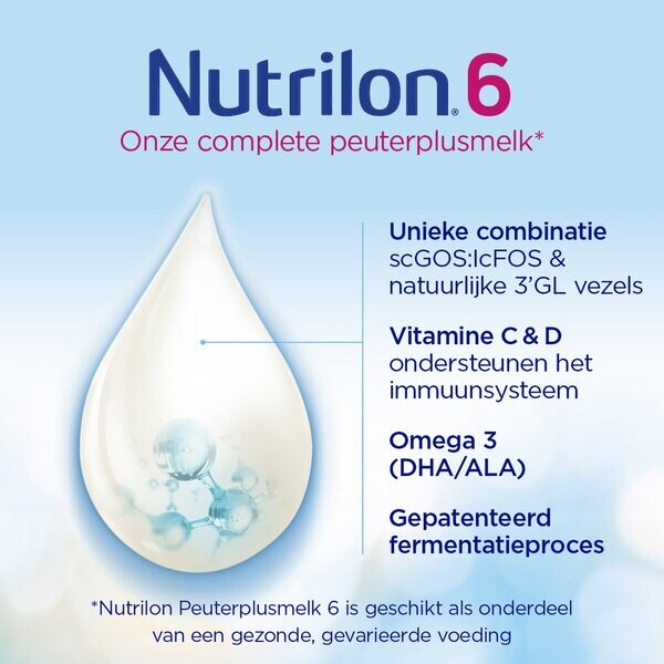Nutrilon 6 Toddler Plus maitopulloruokinta 3-vuotiaasta alkaen 400 g