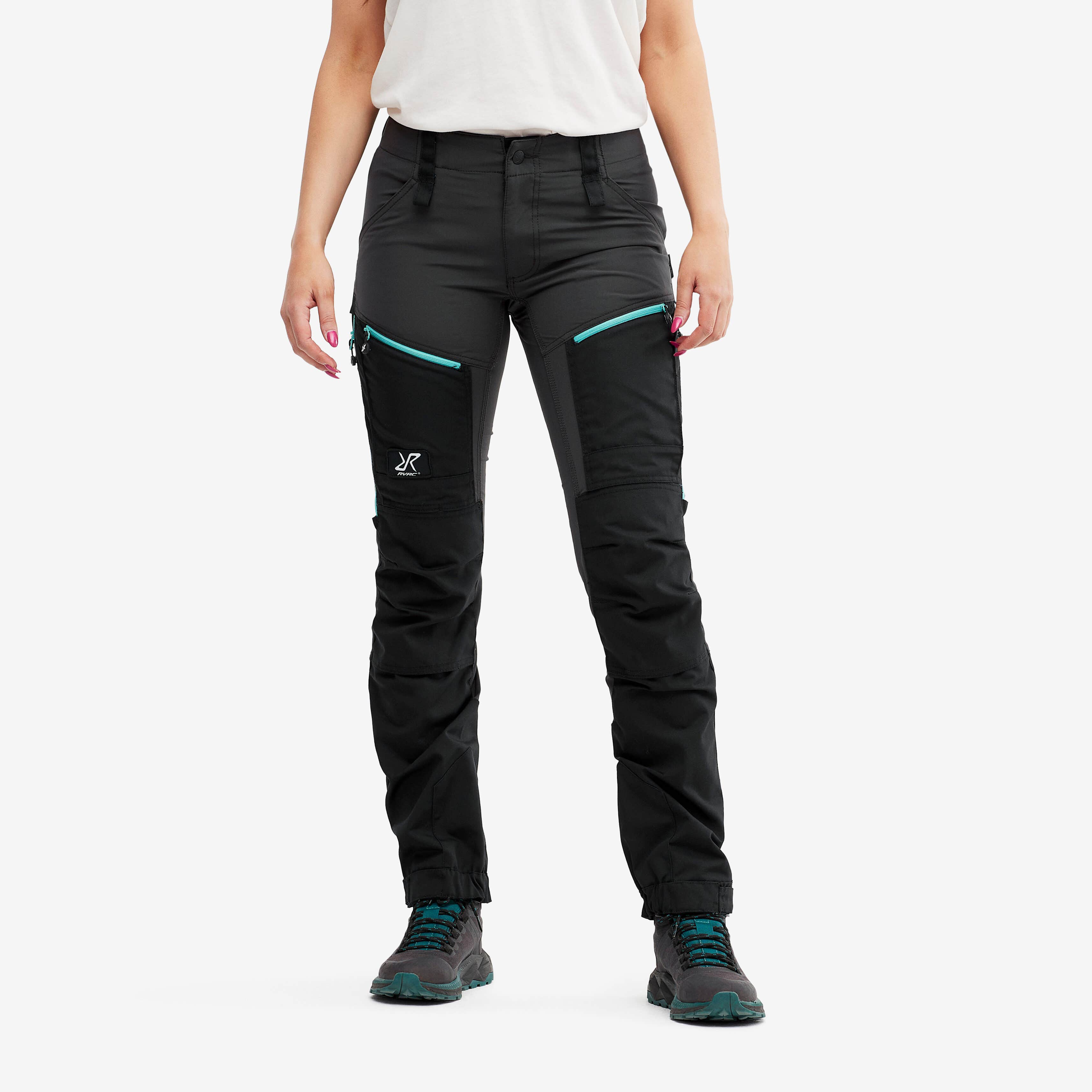 RVRC GP Pro Pants Femme Anthracite/Porcelain