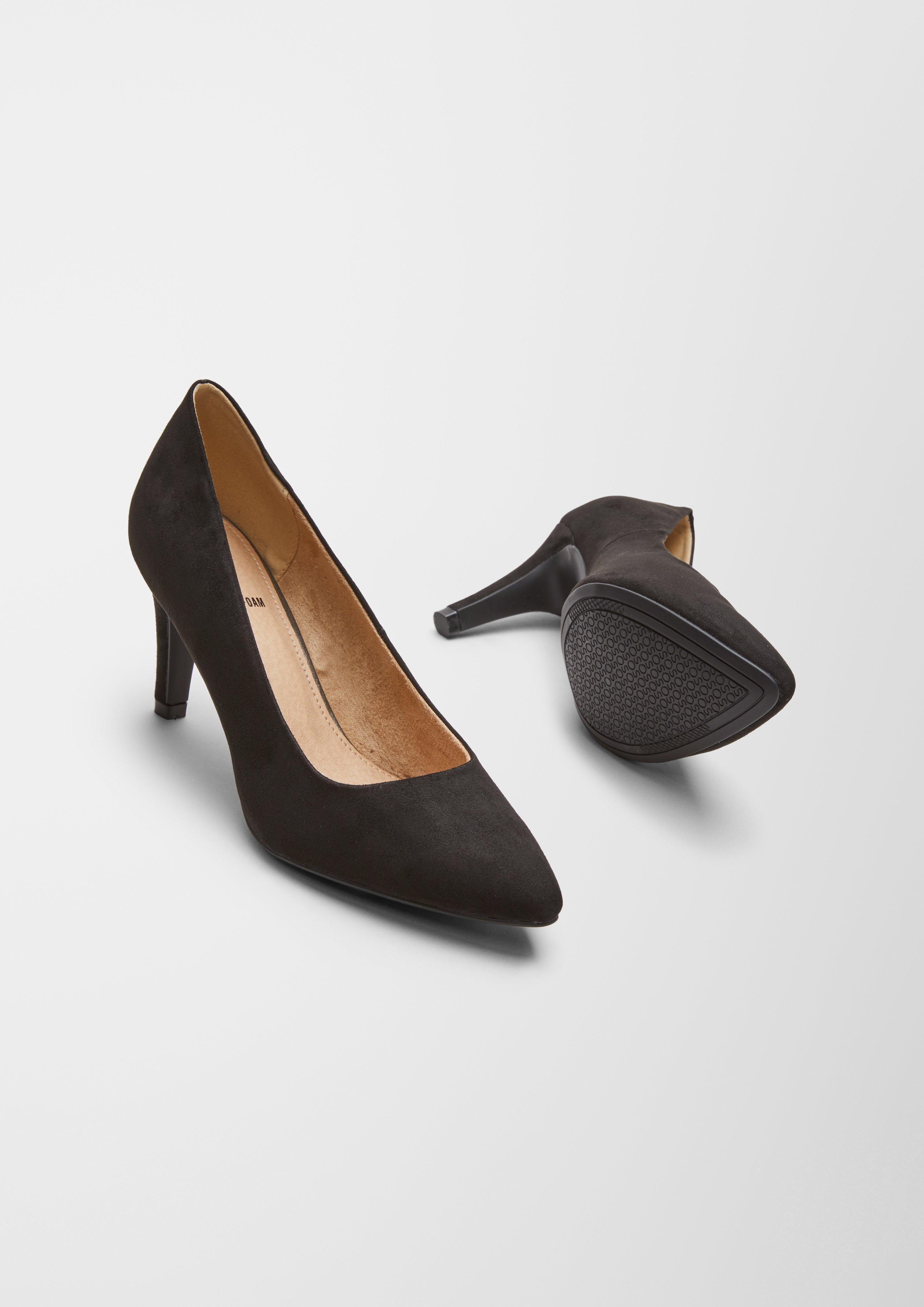 Pumps in Veloursleder-Optik  101.301.105.22411-001