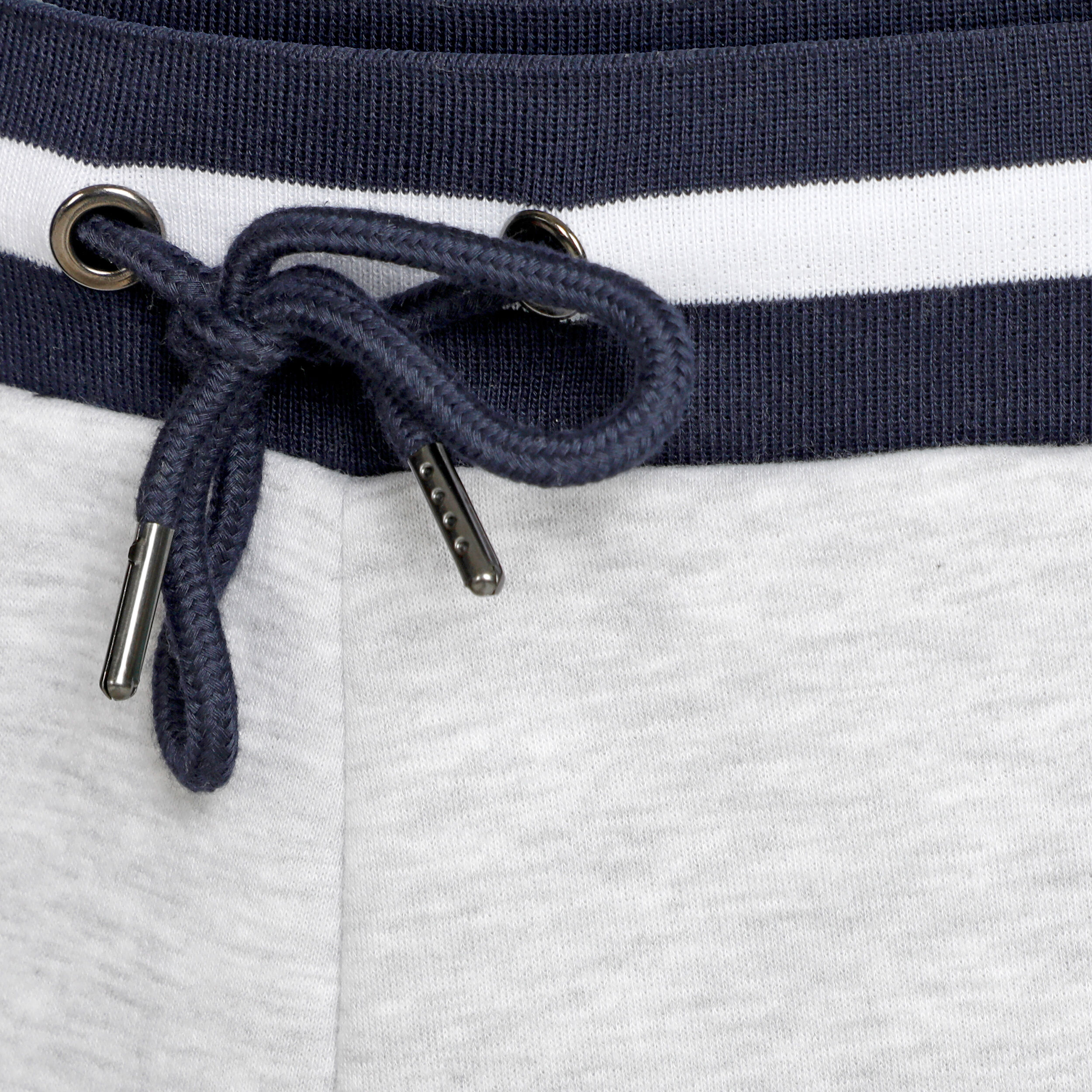 Basic Lifestyle Shorts Herren - Hellgrau, Dunkelblau