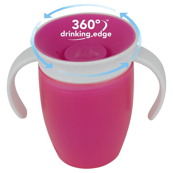 Munchkin Miracle 360° Trainer Cup roze, 207ml