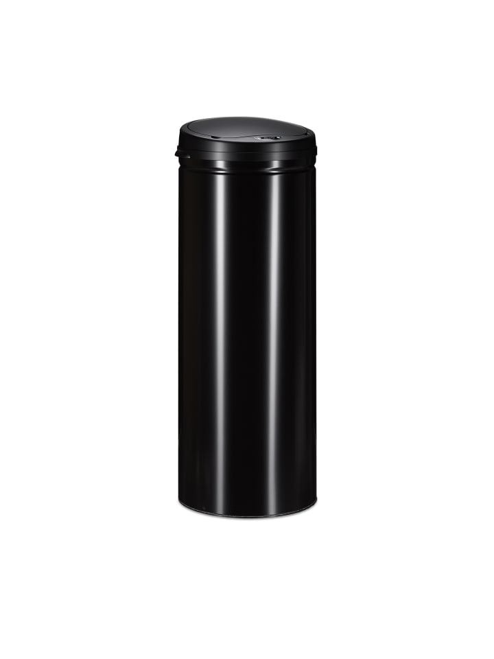 relaxdays Mülleimer Schwarz - 50l günstig kaufen onesize