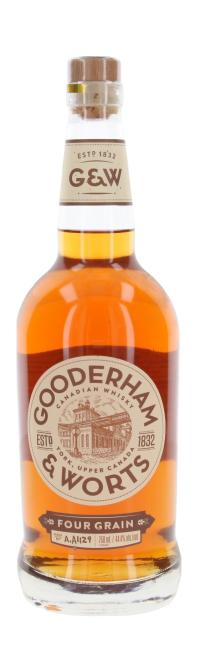 Gooderham & Worts Canadian Four Grain 0,7 l·44,4 % vol
