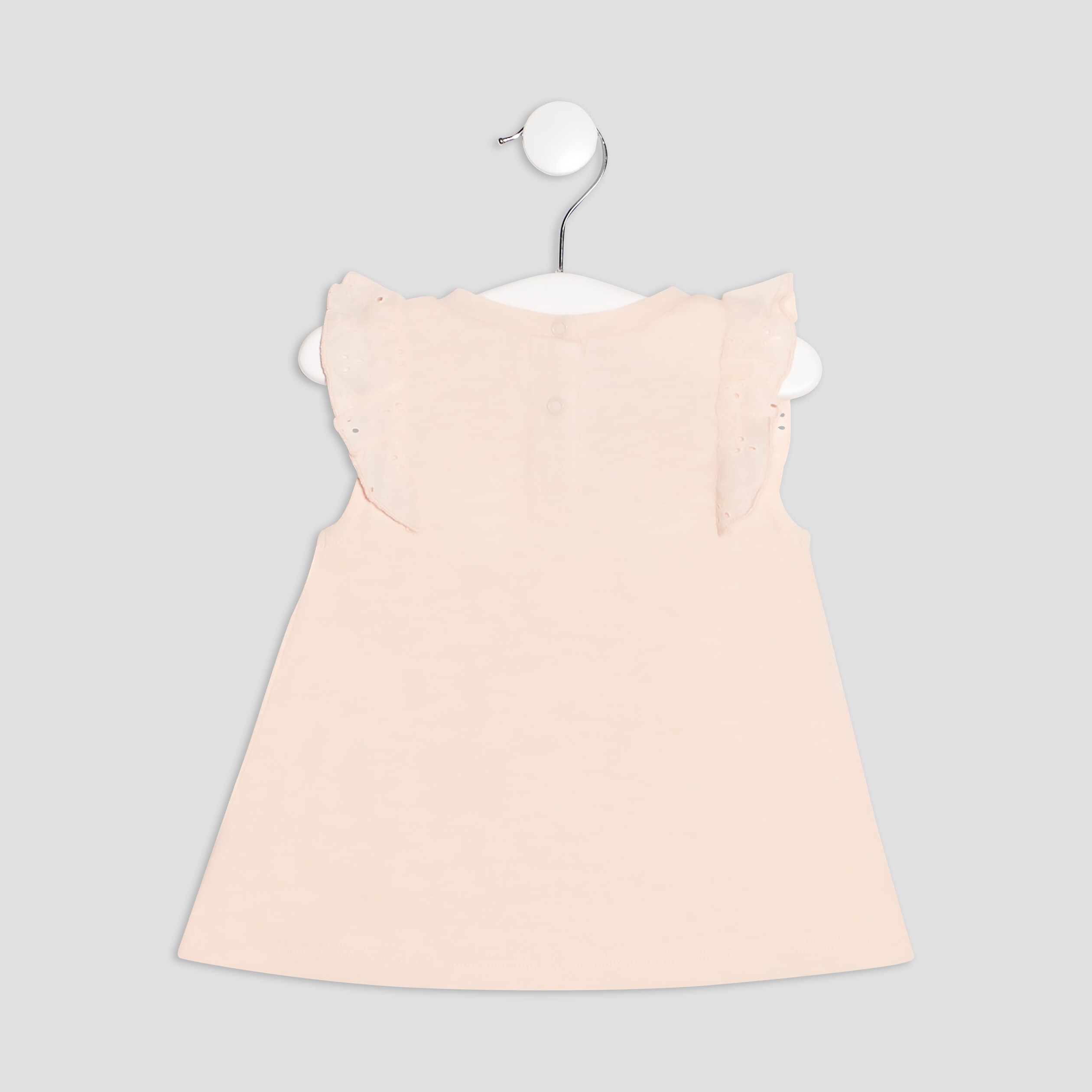 T-shirt manches courtes rose saumon bébé fille | La Halle