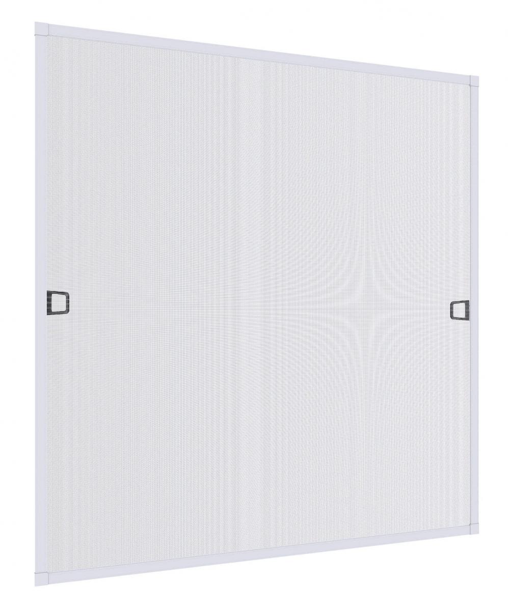 Windhager Powertec Alu-Insektenschutz Fenster 100 x 120, Weiss