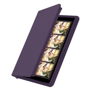 Ultimate Guard 8-Pocket QuadRow Zipfolio Xenoskin Violett
