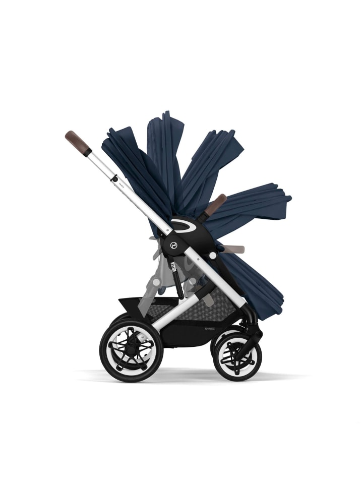 Cybex Cybex Talos S Lux - Farbe: Ocean Blue / Gestell: Silver günstig kaufen onesize