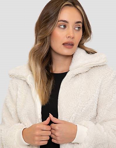 Threadbare Fellimitatjacke
