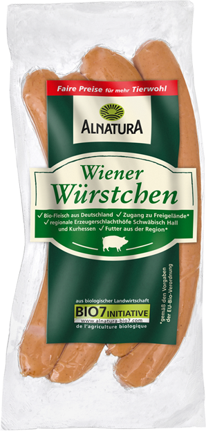 Alnatura Bio Wiener Würstchen