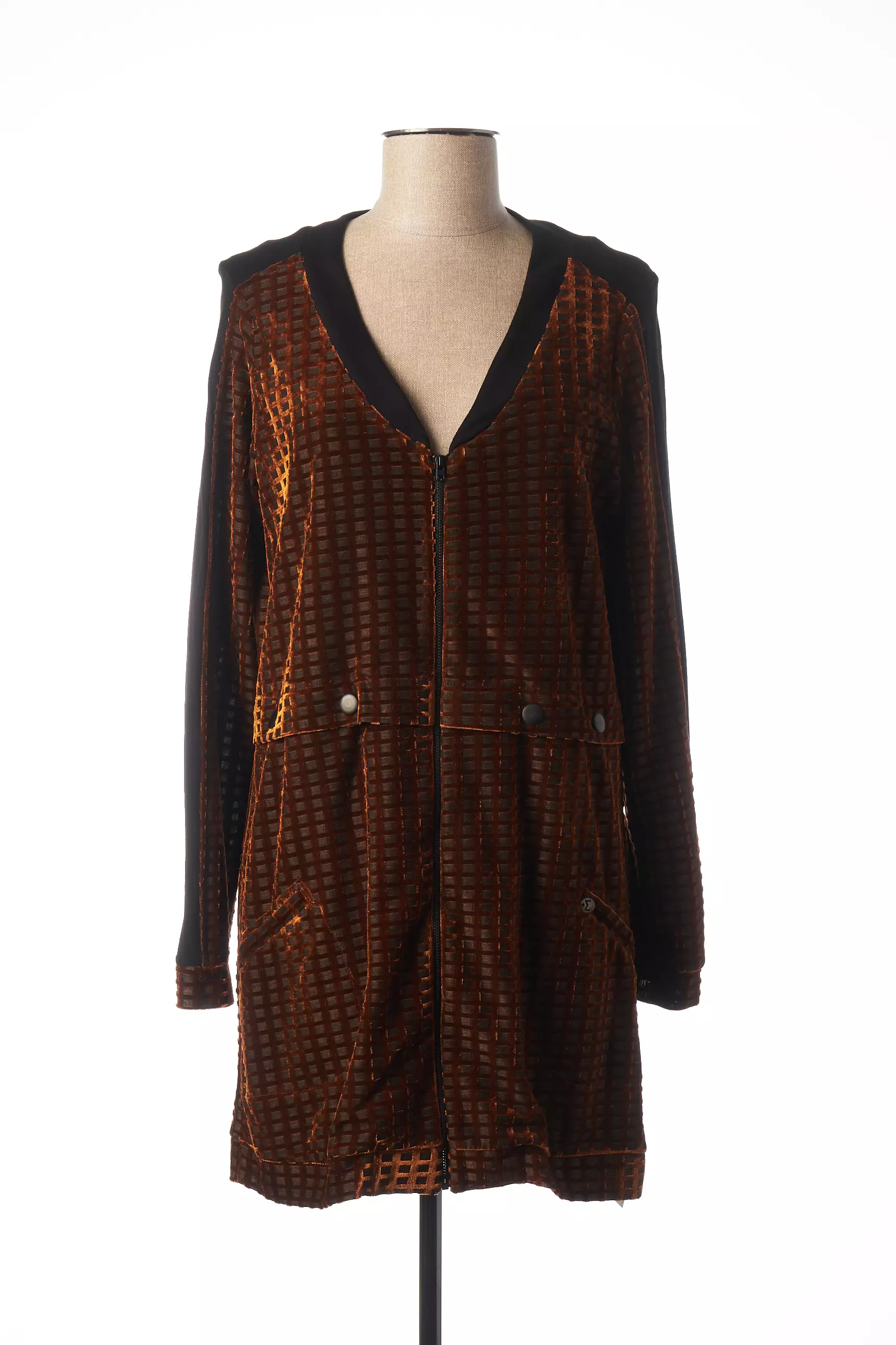 Mado Et Les Autres Vestecasual Femme couleur marron