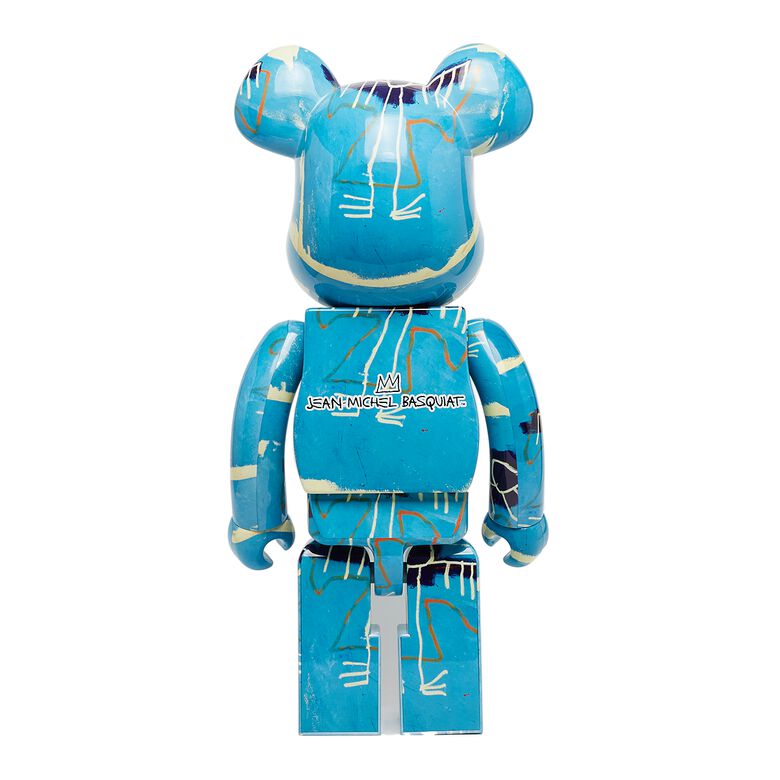 Medicom Bearbrick Basquiat #9 1000% multicolor