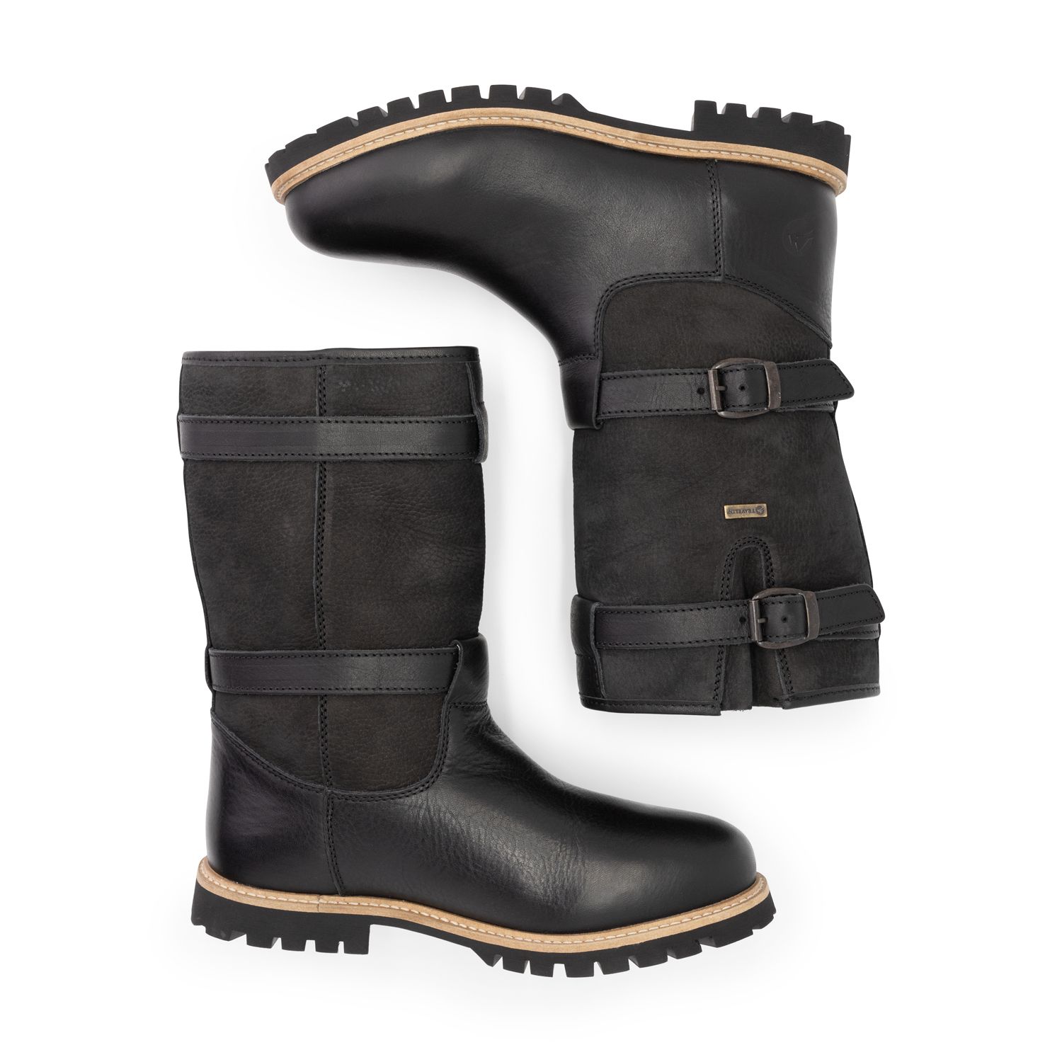 Travelin' Sweden schwarze Herren Outdoorstiefel