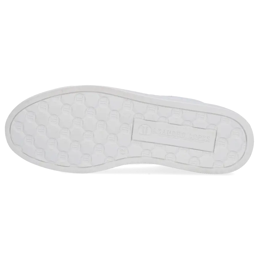 Leandro Lopes - Sneaker low EZIO Kalbsleder - weiß