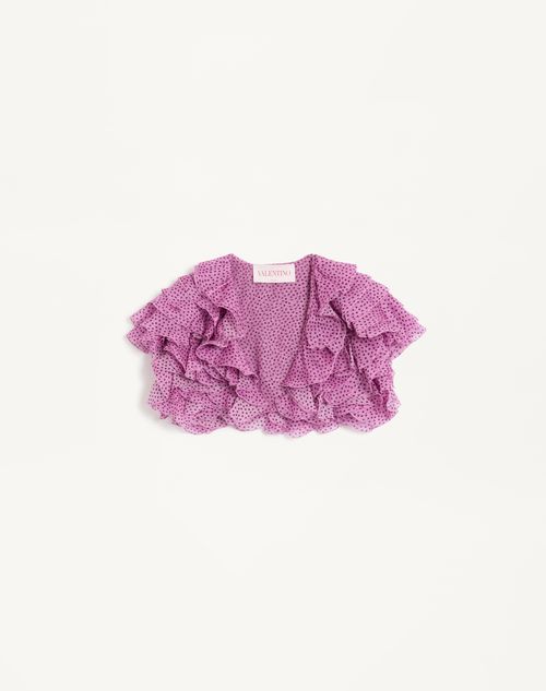 Jaqueta Plusdepois Print Organza