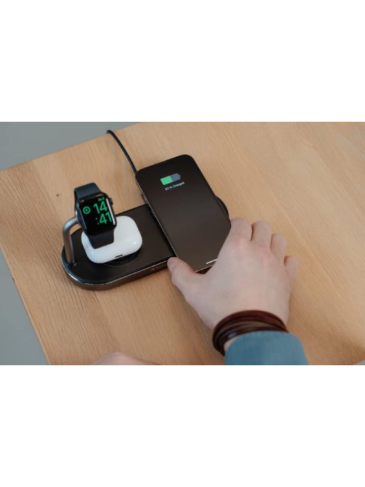COFI 1453 Verbatim Wireless Ladegerät 3-in-1 – Schnelles Aufladen in Schwarz günstig kaufen 100