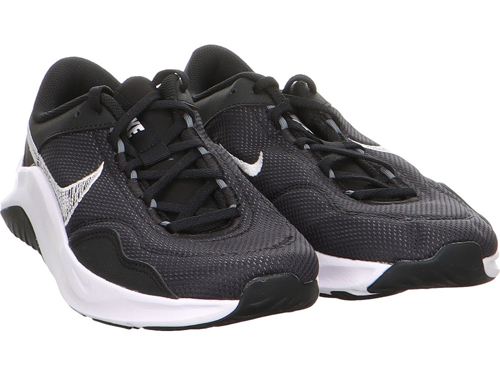 NIKE Freizeit Schnürer schwarz