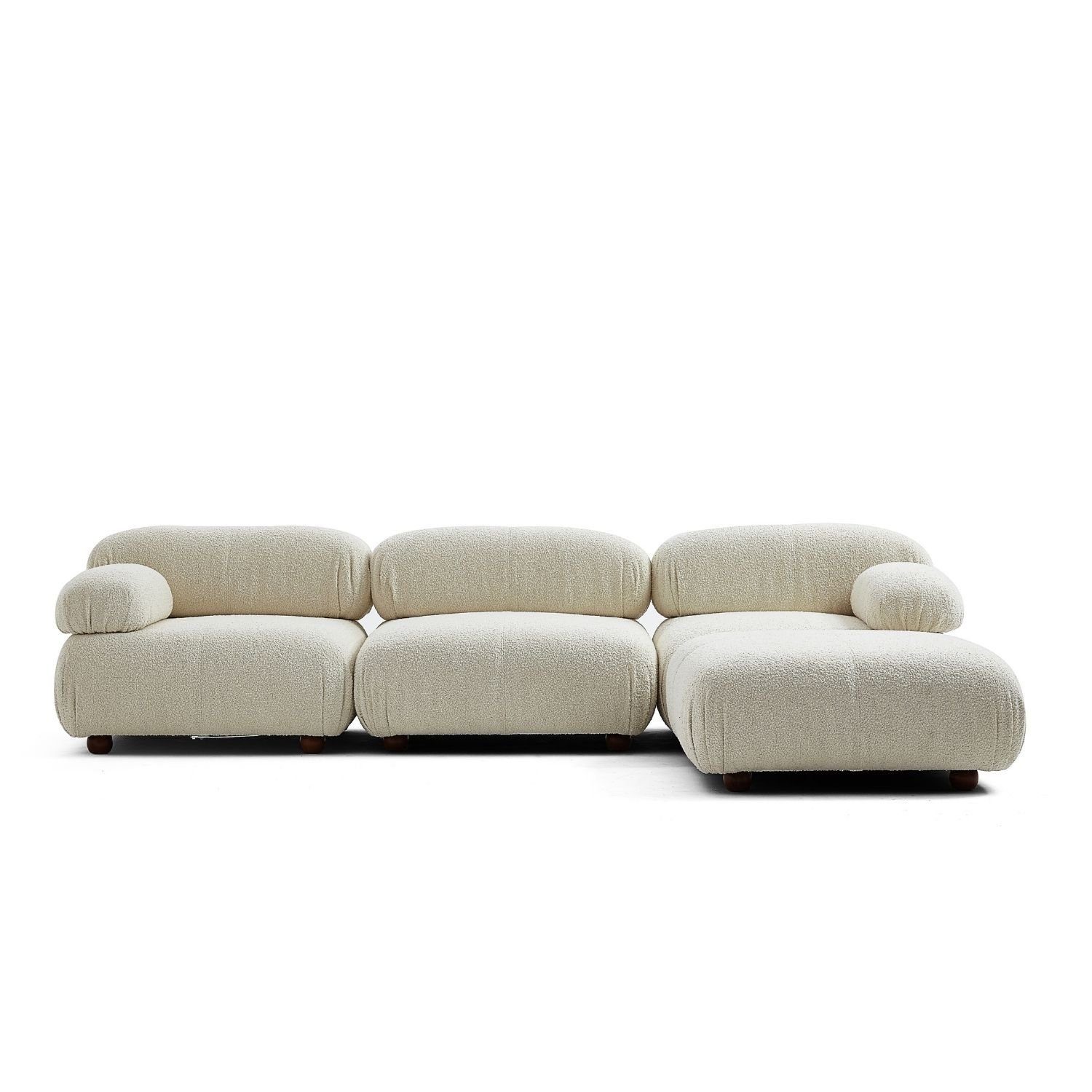 Touch me Sofa Knuffiges Sitzmöbel neueste Generation aus Komfortschaum