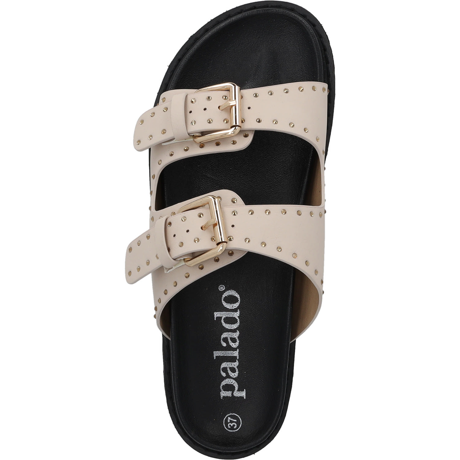 Palado Ubud, Plateau-Pantoletten, Damen, Beige
