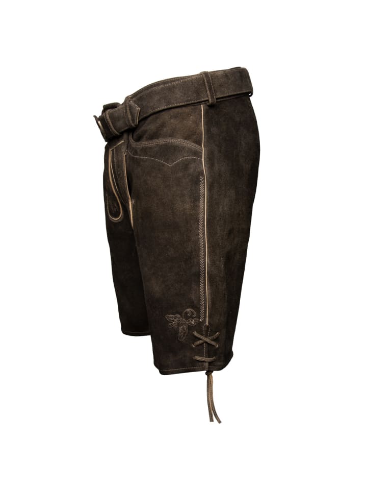 Spieth & Wensky Lederhose Veit in braun günstig kaufen
