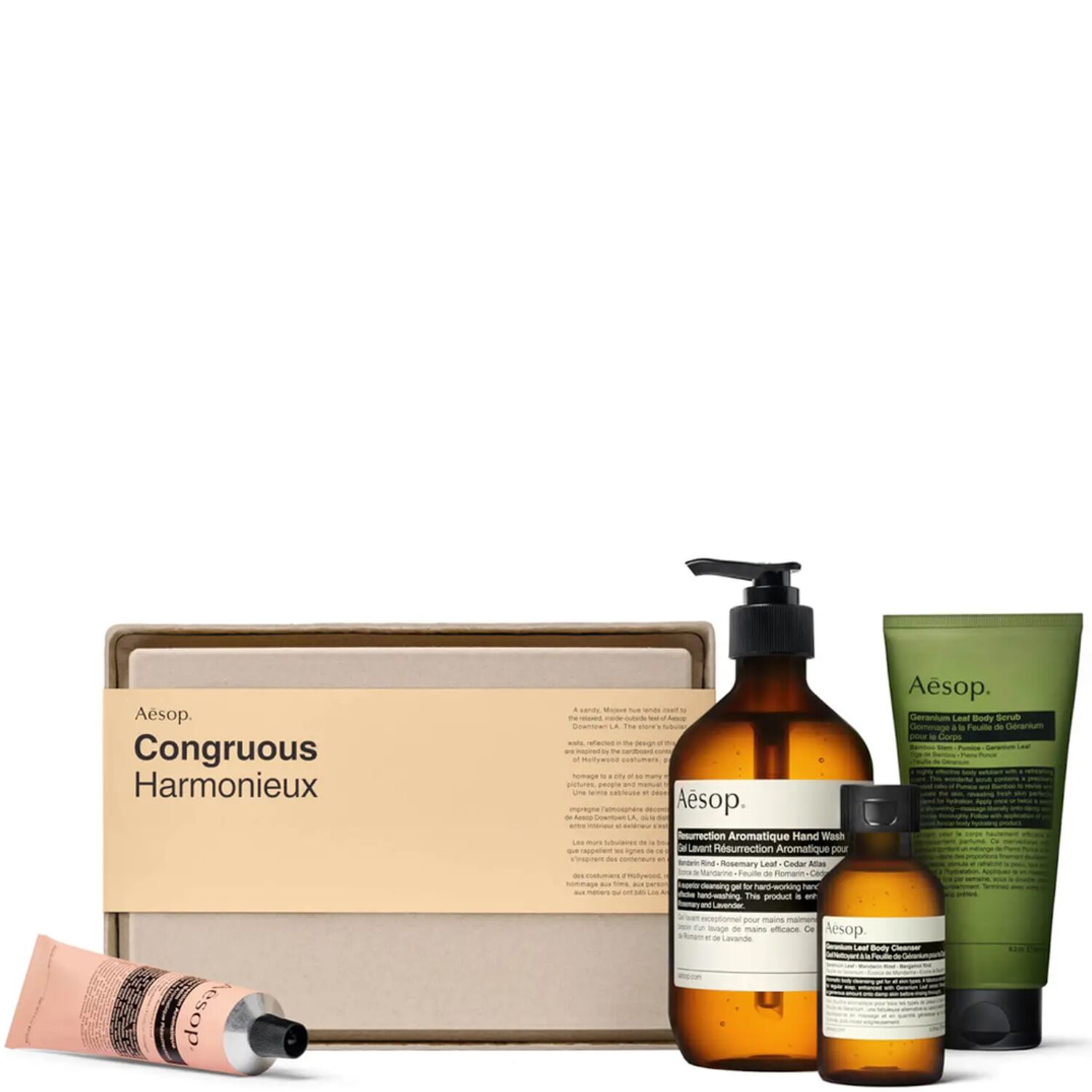Aesop Congruous Harmonieux Coffret Soin Corps