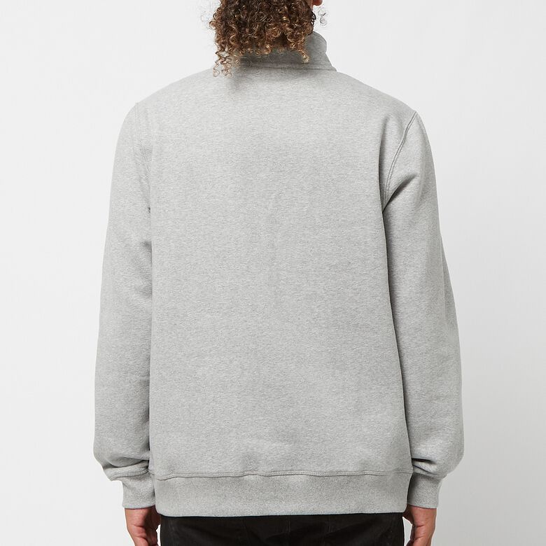 Dickies Oakport Quarter Zip grey melange