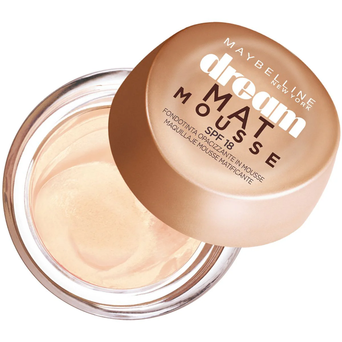 Dream Mat Mousse podloga za lice - kremasta podloga