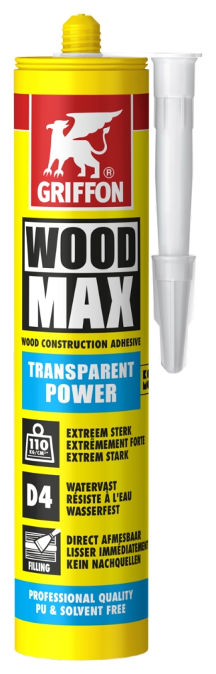 Griffon 7000686 WoodMax Trasparente Potenza 320 g